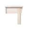International Concepts Mission Desk with Drawer 22 in D X 22 H, 30 W X Hardwood, Unfinished OF-921263 - alternate 9
